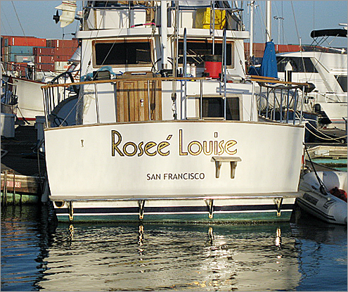 Custom Boat Signage