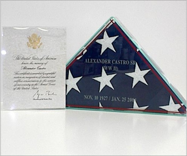 Flag Display Case