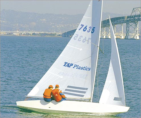 Racing Sailboat