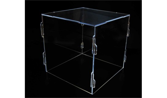 Clear Acrylic Collapsible Display Box : TAP Plastics