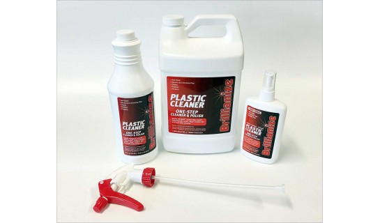 Brillianize #8-1R Plastic Cleaner / Polish - 8 oz Pump Spray