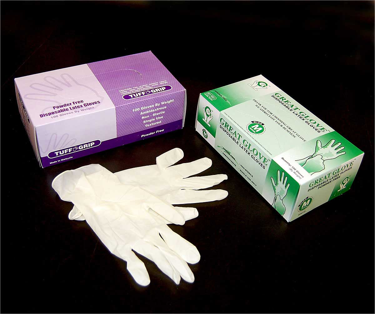 Disposable Latex Gloves