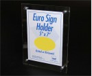 Euro Sign Holder 5 in x 7 in