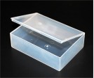 Flex-A-Top® FT16-SL Vertical Hinged-Lid Plastic Box With S