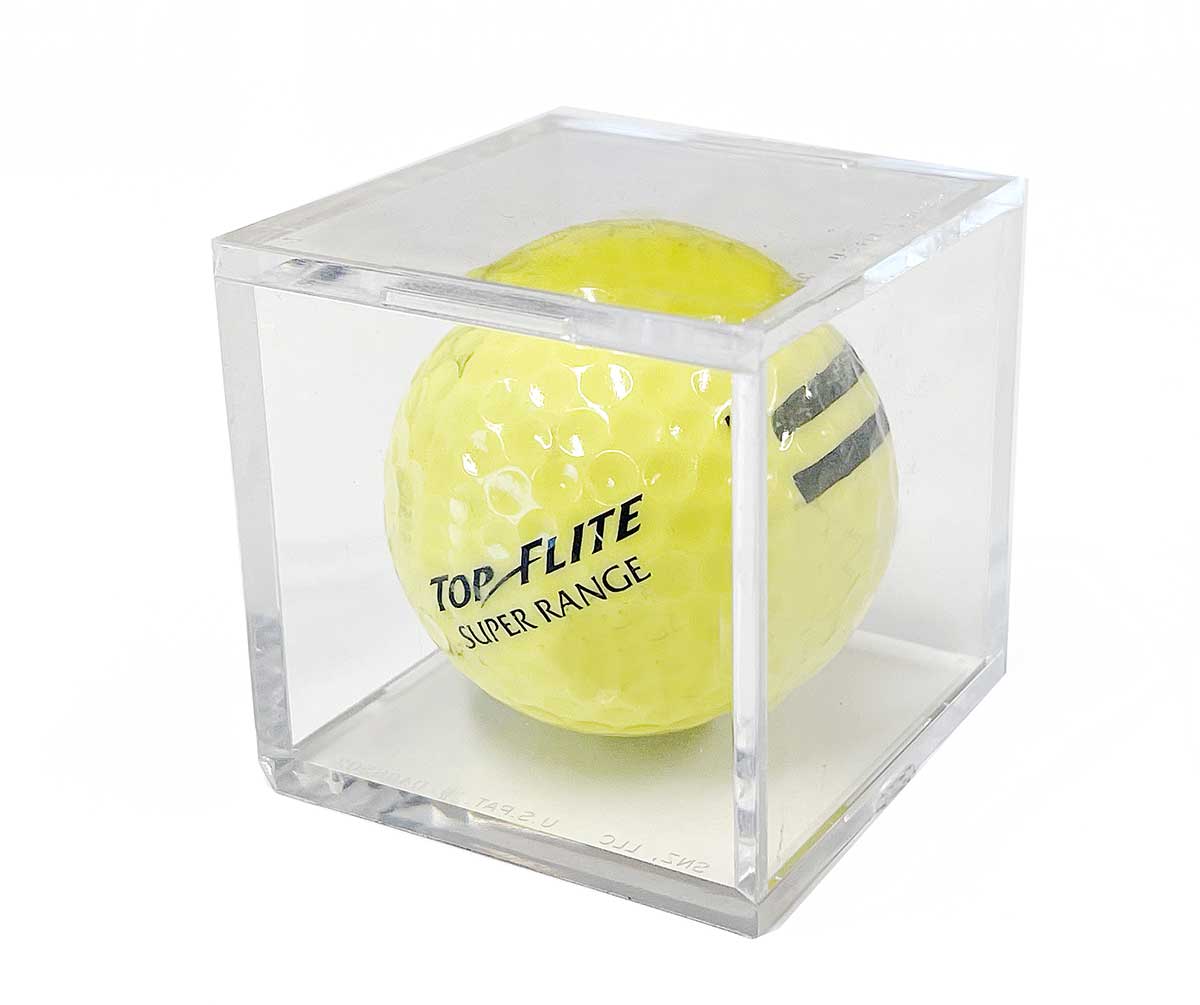BallQube Polystyrene Golf Ball Display