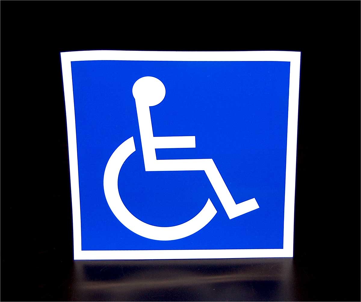 Wheelchair Accessible Decal 6
