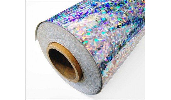 Holographic Film Crystals 12 inches wide per foot