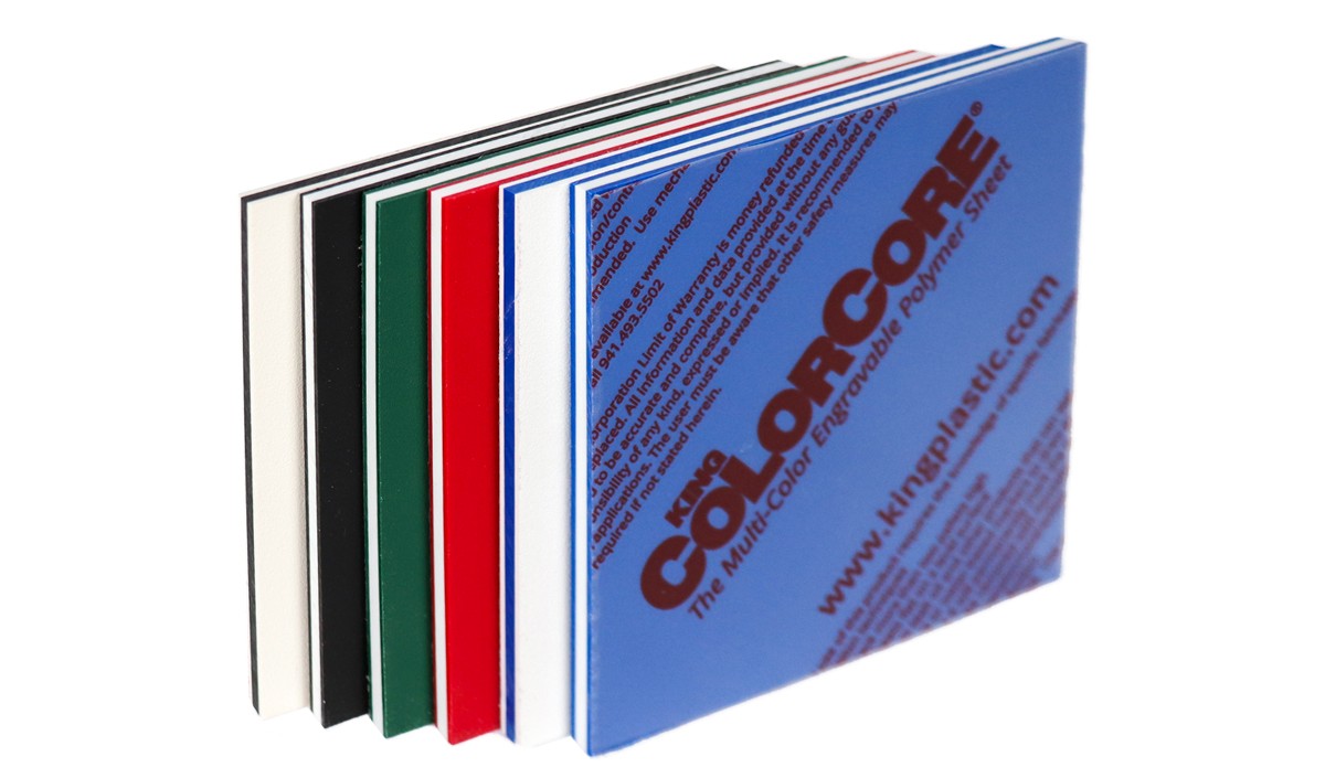 King Colorcore Plastic Sheet