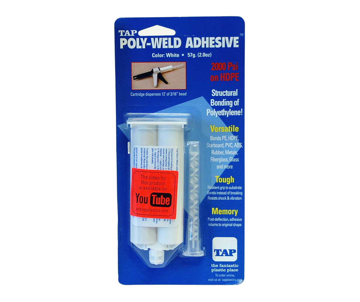 TAP Poly-Weld Adhesive 2 oz. (57 gram) - HDPE Glue