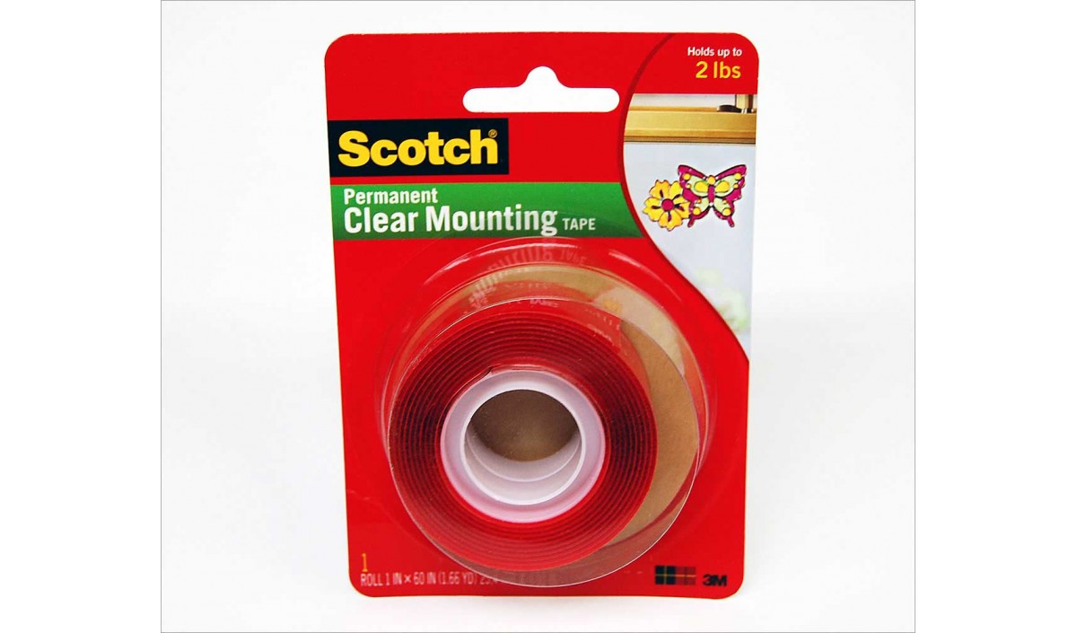 Scotch® Clear Mounting Tape : TAP Plastics
