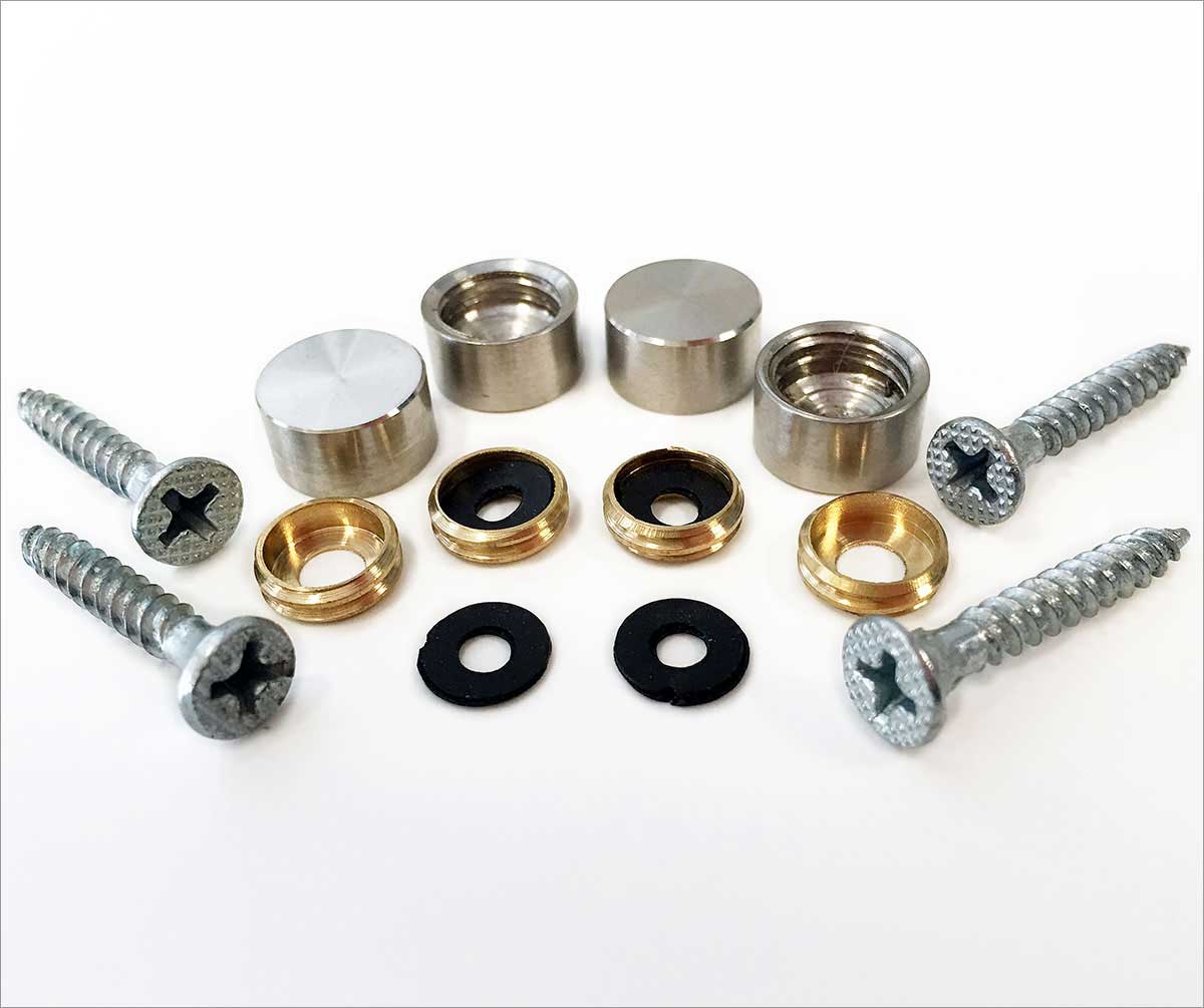 Stainless Steel Screw Covers