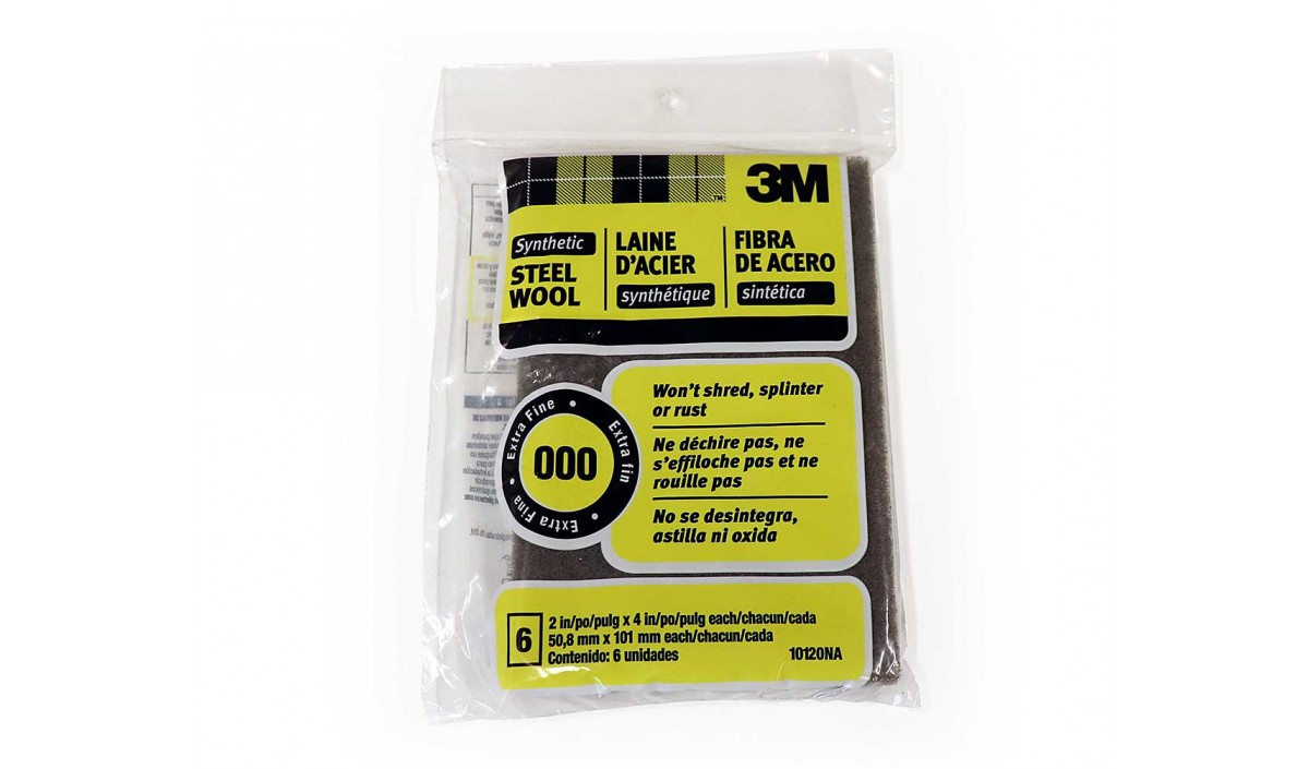 3M #000 Synthetic Steel Wool (6 Pack) - Brownsboro Hardware & Paint