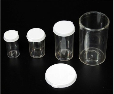 Plastic Vials - Polystyrene Clear