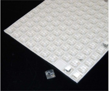 Clear Polyurethane Bumpons Square