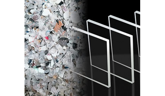 EcoGreen Recycled Clear Cast Acrylic Plexiglass Sheets : TAP Plastics