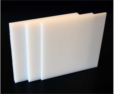 72 x 30 White HDPE Cutting Board/Bench Top