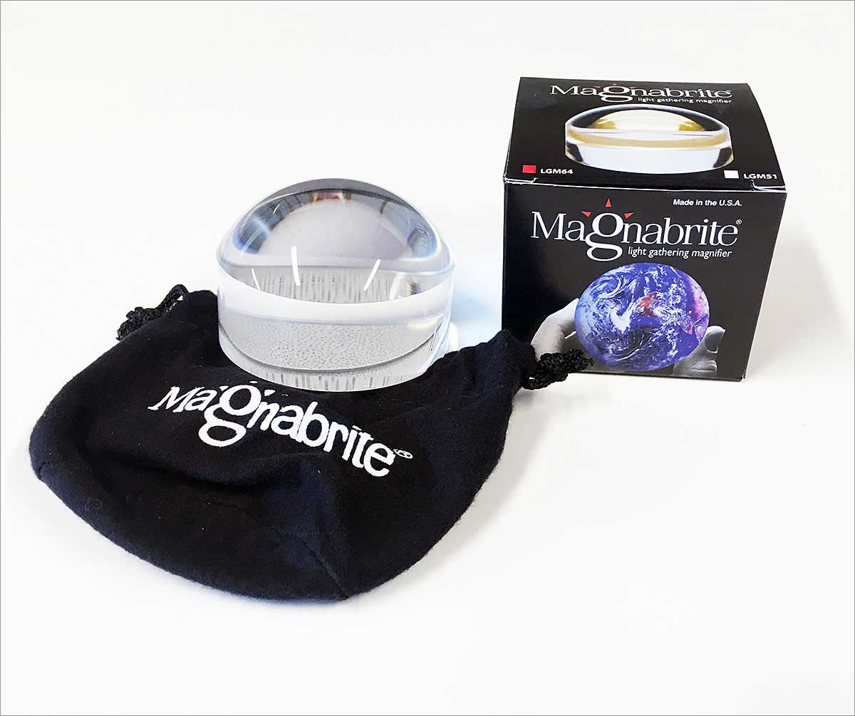 2.5 inch (64mm) Magnabrite w/Drawstring Pouch